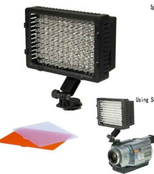 Kamerové světlo LED 160 pro natáčení a focení