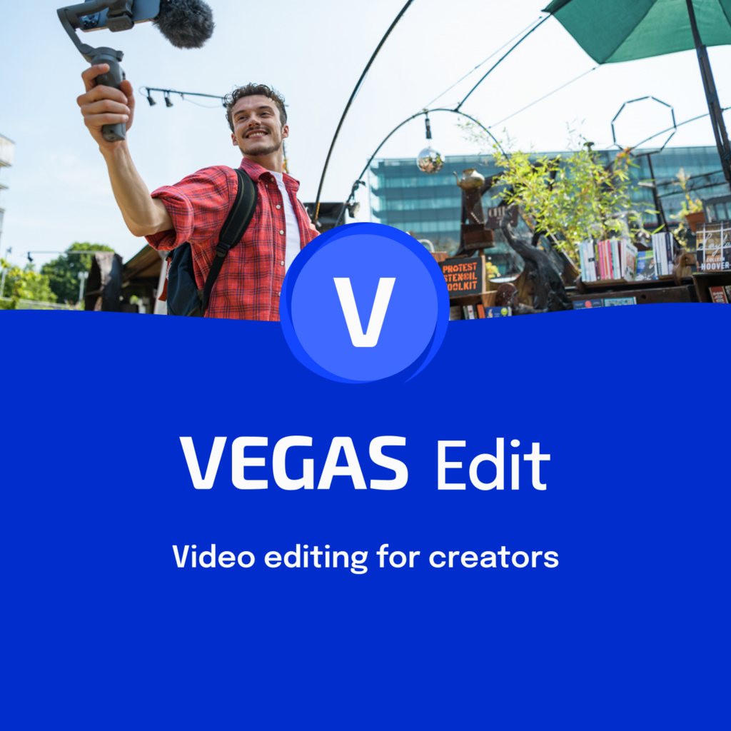 VEGAS 20 EDIT (nejlevnější edice VEGAS PRO ve starší verzi 20)