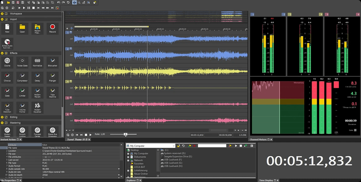 Nové měření hlasitosti v Sound Forge AUDIO STUDIO 17