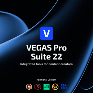 VEGAS Pro 22 SUITE (trvalá licence)