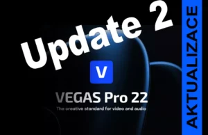 Update 2 - aktualizace s novými funkcemi ve VEGAS PRO 22