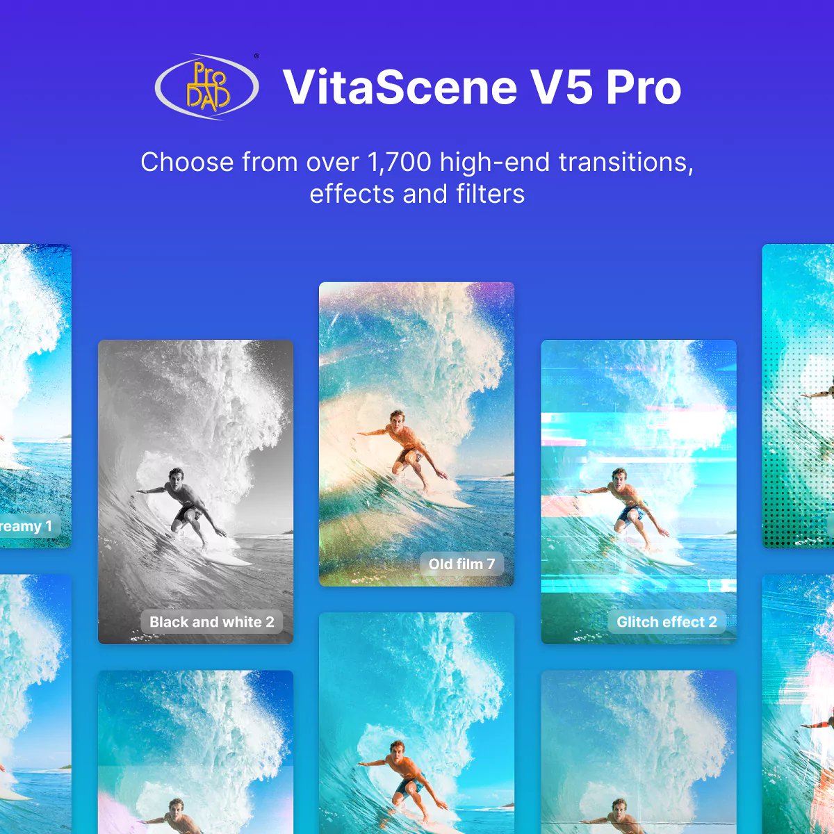 Efekty VitaScene V5 Pro od proDAD jsou přibaleny v novém Video deluxe 2026 Premium