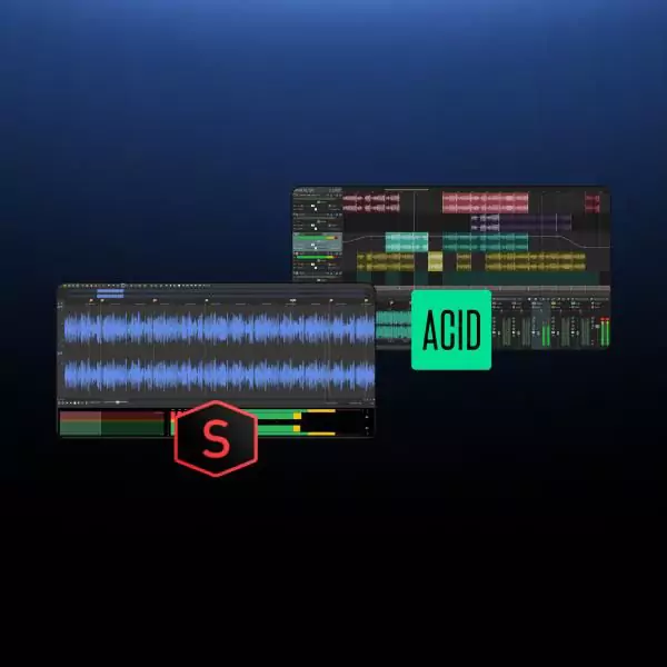Software SOUND FORGE PRO + ACID PRO je součást ceny balíku VEGAS PRO 23 SUITE