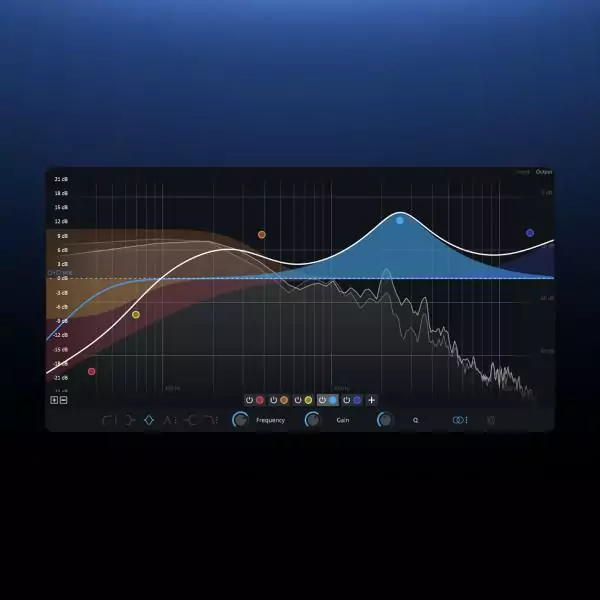 VEGAS PRO 23 - integrovaný Modern Equalizer