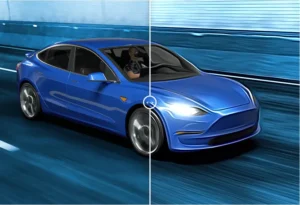 Video plugin AKVIS AirBrush Video - ukázka uměleckého efektu malování sprejem před a po