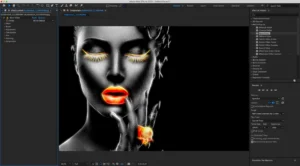 Uživatelské rozhraní video pluginu AKVIS Neon Video