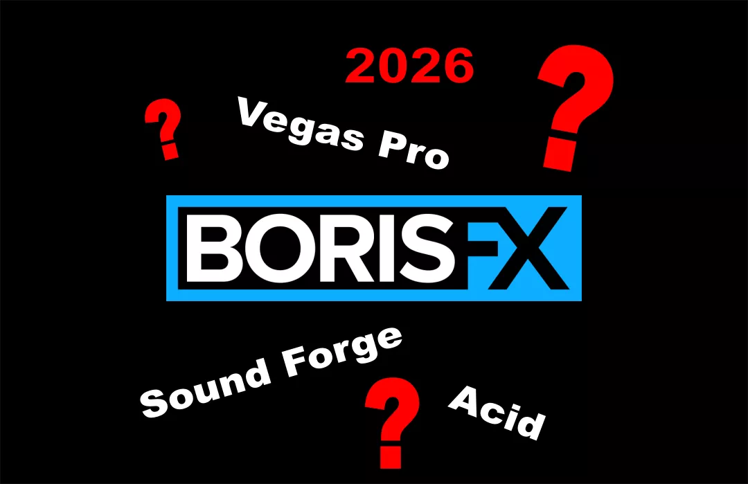 Odpovědi na časté dotazy k Vegas Pro, Sound Forge a Acid po změně výrobce z původního Magix na nového Boris FX