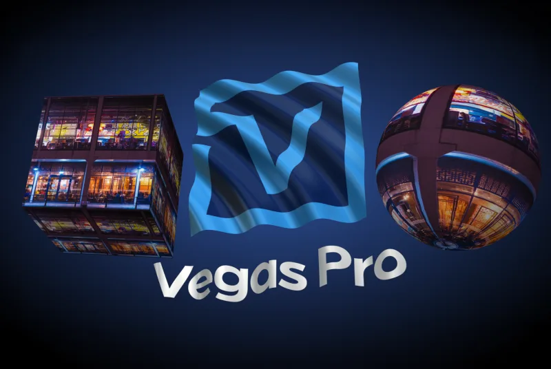 Nový nástroj BCC Layer Deformer v Boris FX Vegas Pro verze 2026 umí deformaci textových vrstev, z 2D textů udělá 3D objekty a obyčejné video promění do tvaru krychle, koule nebo válce